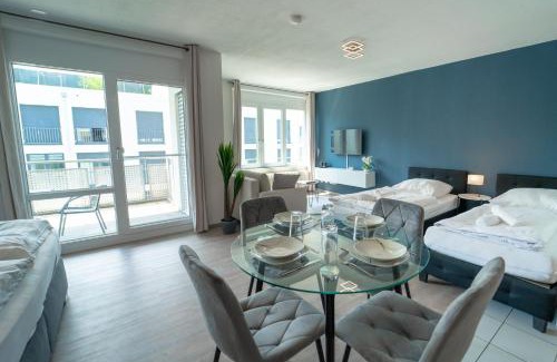 Fellbach Apartment | RANGE - Apartments - Küche - WLAN - Netflix - bis zu 7 Personen