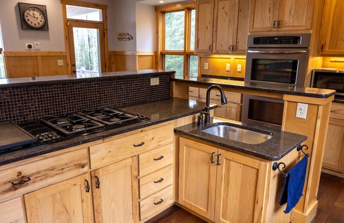 Two Harbors House | Rare large contemporary four bedroom home with forest and lake views + EV Charge