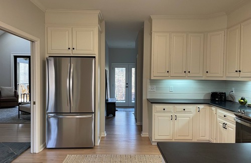 Stephens House | Recently renovated home in a quiet wooded setting overlooking a lovely creek.