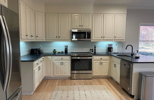 Stephens House | Recently renovated home in a quiet wooded setting overlooking a lovely creek.