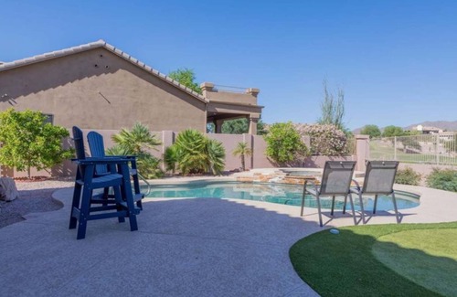Red Mountain Ranch House | Red Mountain Golf Course Home with Pool/spa heater