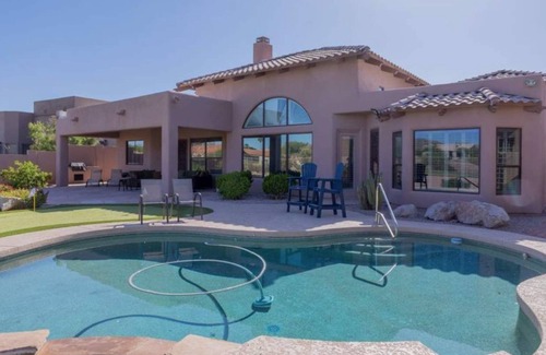 Red Mountain Ranch House | Red Mountain Golf Course Home with Pool/spa heater