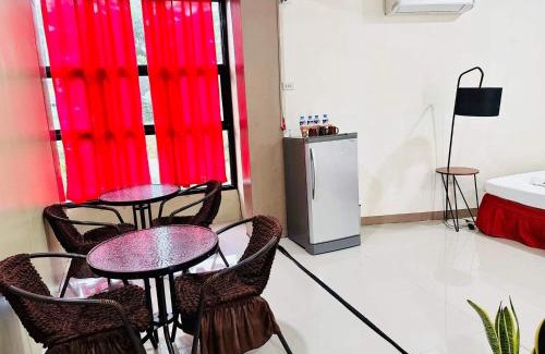 Baybay City Apartment | Red Palm Inn family room with Netflix