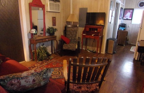Hemphill Cabin | Reel Em In! Small, clean cabin set back from water on WF property w/boathouse