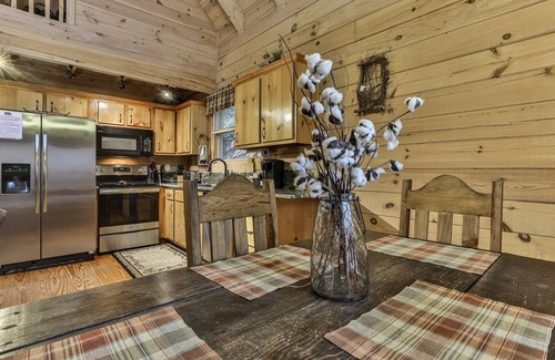 McCaysville Cabin | Reeling 'Em Inn - River Front, Excellent WiFi, Fire Pit