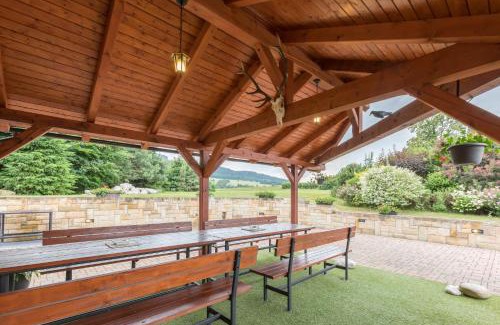 Horni Brusnice House | Rekreační dům s bazénem Horní Brusnice 301