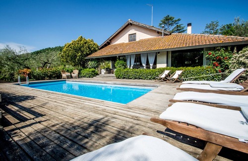 Lake Bracciano Villa | Relax and Culture: Villa near Rome on the lake shore, with private beach