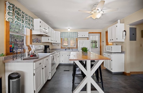 Shapleigh House | Relax and Reconnect: Pet Friendly Lakefront Getaway Awaits in Shapleigh, Maine.