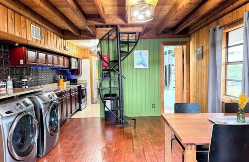 Vacation Village House | Relax at Hook's Cabin A-frame @Lake Louisa gated community with Pool near Disney