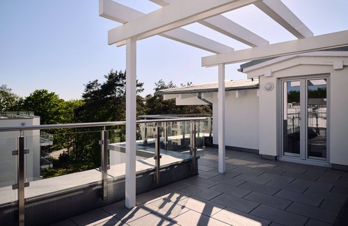 Zirchow Apartment | Relax at Pine Hill Resort: modern maisonette apartment A 11 with a view of the lagoon