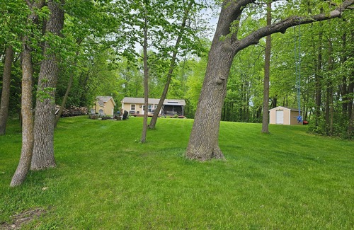 Pine City House | Relax in 3 bed, 2 bath house on quiet 2 acres with private lake.