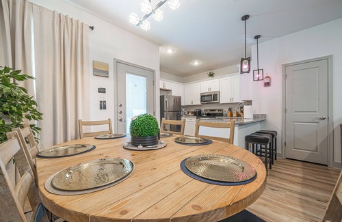 San Antonio House | Relax in this 3-bedroom retreat with games, fitness patio, and cozy charm!