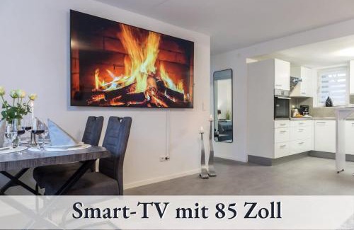 Bergerhausen Apartment | RelaxApartment 15 Massagesessel SmartTV Küche