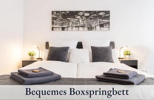 Bergerhausen Apartment | RelaxApartment 1 Massagesessel SmartTV Küche