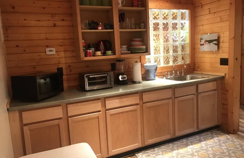 Bloomington House | Relaxing Retreat In The Woods. Quiet place to unwind yet minutes from town.