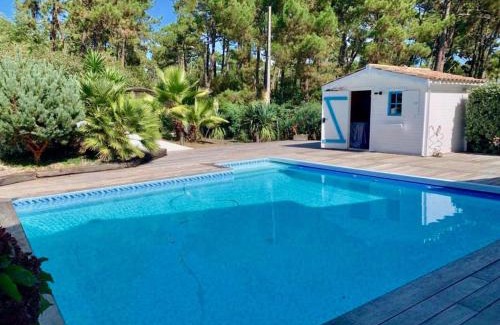 Piraillan House | Relaxing villa with pool, multiple terraces, garden, Wifi, close to the beach