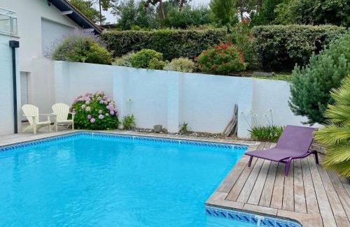 Piraillan House | Relaxing villa with pool, multiple terraces, garden, Wifi, close to the beach