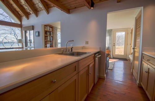 Waldoboro House | Remodeled Waterfront Home with Wraparound Deck, Water Views, & Beach Access