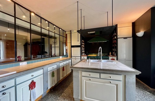 Pringy House | Renovated farmhouse with panoramic view on the lake and the mountains