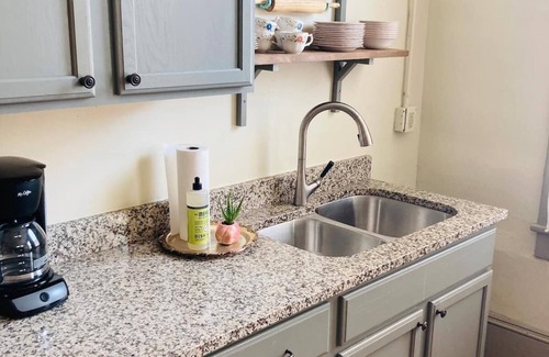 Erwin Apartment | Renovated Historic Apartment with charming details