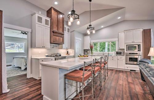 Big Creek House | Renovated Lakeside Home with Private Boat Dock!