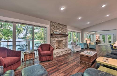 Big Creek House | Renovated Lakeside Home with Private Boat Dock!