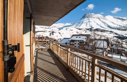Albiez-le-Vieux Apartment | Residence Les Chalets du Hameau des Aiguilles - 2 Rooms Mountain Corner 4/6 People