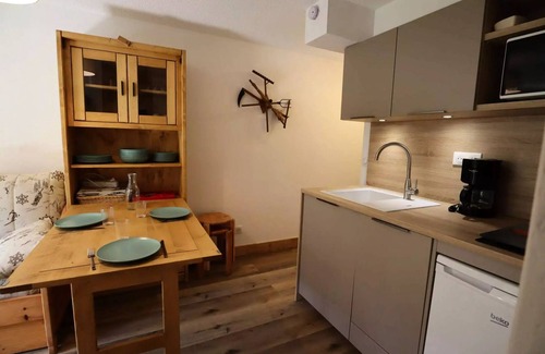 Areches Apartment | Residence Val Blanc 2 - Apartment 3 people renovated in 2022 village center Ranked 2 stars