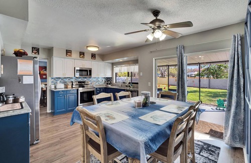 Citrus Park House | Resort Backyard: Pool, Hot Tub, Pickleball, Basketball & Game Room Fun!