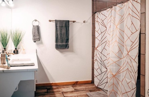 Athens House | RESPITE. Hotel-Style Room on Beautiful Private Campground. Stone 1