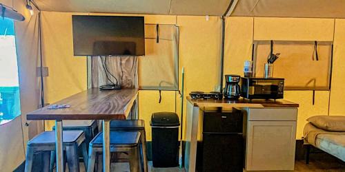 Sutherland Springs House | Rest and Relax in Texas in this Great Safari Tent Getaway in Cibolo