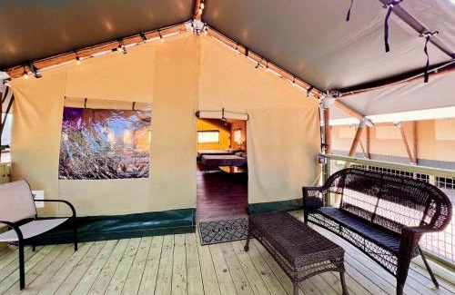 Sutherland Springs House | Rest and Relax in Texas in this Great Safari Tent Getaway in Cibolo