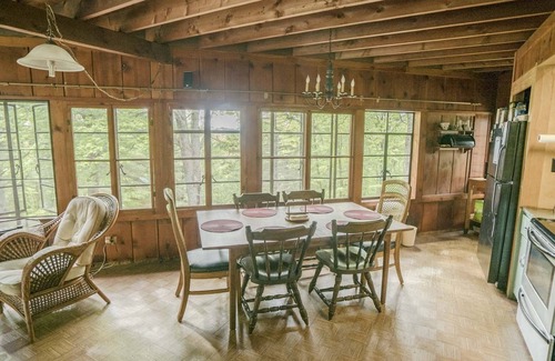 Northville House | Retreat into the woods and discover peace. And a hot tub with a view