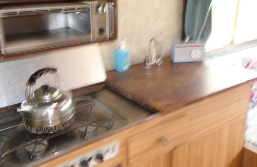 Ferrensby House | retro 70,s bedford camper with own hot tub , sauna and pool by reservation