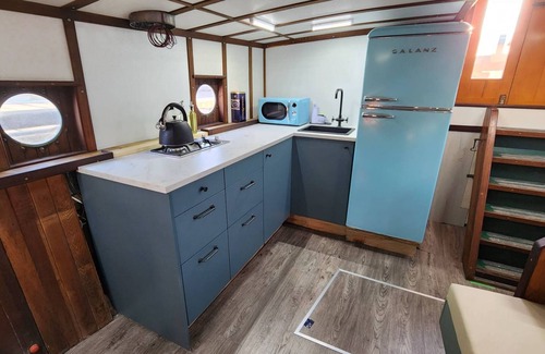 Cowichan Bay Boat Rental | Retro Boat in Quiet Marina, Whale Watching, Sea Otters and Lions, Crab Fishing