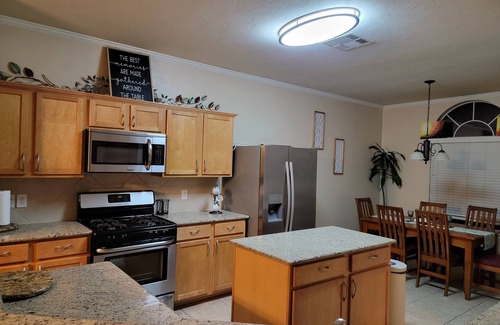 Clodine House | Richmond Retreat 1 story w/backyard patio and playset near 99& Westpark Tollway
