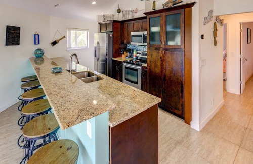 Pine Channel Estates House | Rising Sun: Unique, Round Canal Home on Big Pine Key, Offering Dock & Dog-Friendly Accommodations!