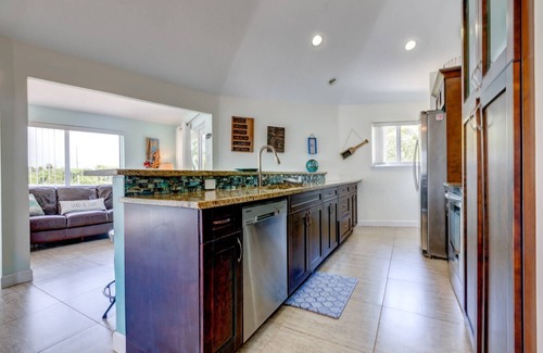 Pine Channel Estates House | Rising Sun: Unique, Round Canal Home on Big Pine Key, Offering Dock & Dog-Friendly Accommodations!