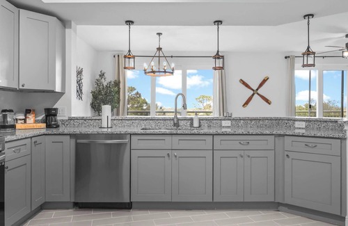 Merritt Island Condo | RIVER FLY IN: Garden View