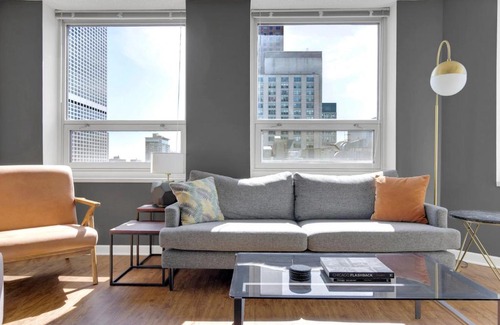 Rush and Division Apartment | River N 1BR w Gym WD nr Mag Mile CHI-85