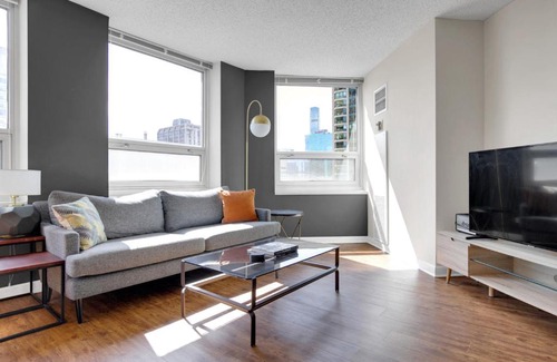 Rush and Division Apartment | River N 1BR w Gym WD nr Mag Mile CHI-85