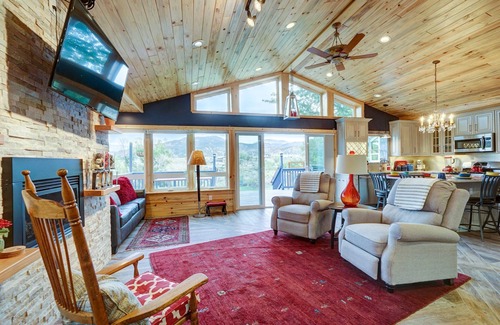 Howard Apartment | River Place Retreat Unit 3, a cozy studio condo featuring stunning river views