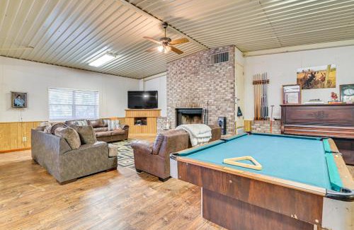 Columbus House | Riverfront Fishing Home in Columbus with Grill