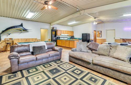 Columbus House | Riverfront Fishing Home in Columbus with Grill