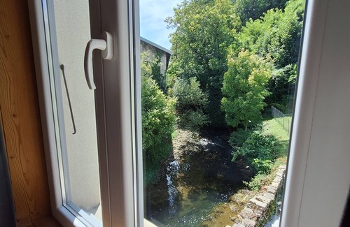 Salins-les-Bains House | Riverfront house with beautiful private grounds.
