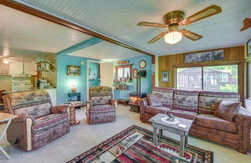 Pine City House | Riverfront Nature Getaway Near Downtown Pine City!