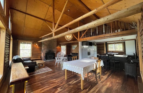 Central Alberta Cabin | Riverfront Rustic Cabin