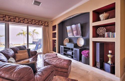 Indian River Residence House | Riverfront Titusville Home with Pool and Pickleball!