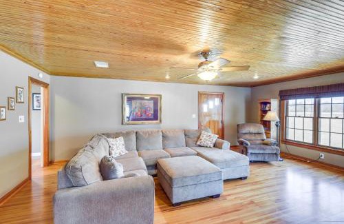 Milam County House | Riverside Texas Retreat with Wraparound Porch!