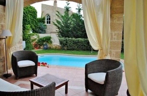 Platanias Town Villa | Rock House's Villa Melody, Secluded Villa with private swimming pool and garden